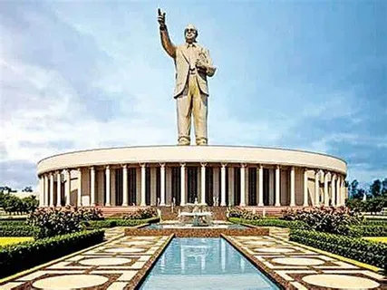 Ambedkar's Legacy Enshrined: Andhra CM Jagan to Unveil 125-ft Statue in Vijayawada