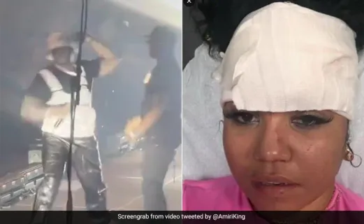 Rapper 50 Cent Throw Mic Into The Crowd, Injures A Fan At Los Angeles Concert