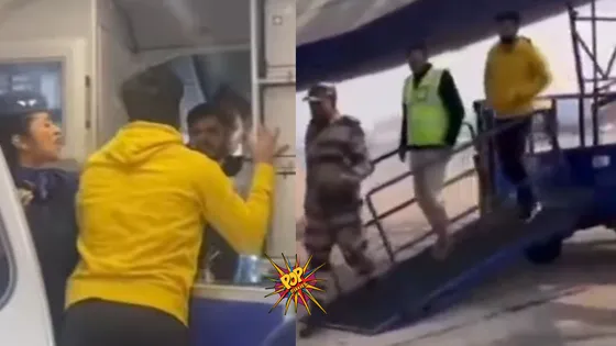 WTF NEWS: IndiGo Co-Captain Assaulted by Passenger During Flight Delay Announcement; Culprit in Police Custody