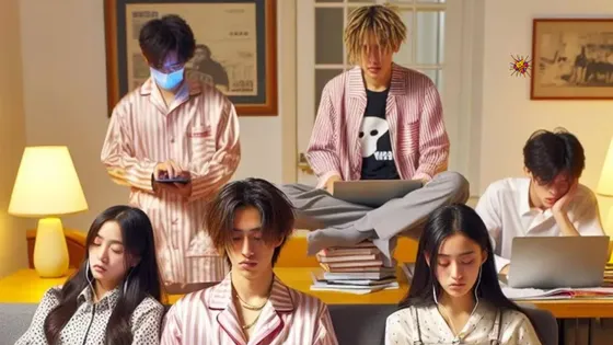 Chinese Gen Z Embraces Pyjamas as Office Attire, Challenging Traditional Norms