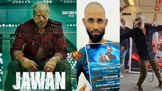 Shah Rukh Khan Warriors FAN Club Members Go Bald, Replicate SRK’s Bandaged Look To Promote 'Jawan'