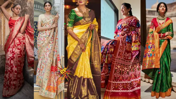 Weaving Tradition: 8 Must-Have Indian Handloom Sarees In Your Wardrobe