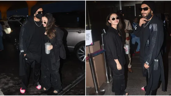 Ranveer Singh And Alia Bhatt Deliver Perfect Airport Styles, Get Yours Now!