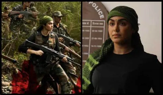 In the history of film events, rare to see an actress recite mantras during a press conference!  Adah Sharma won the hearts  of audiences at Bastar: The Naxal Story's Trailer launch event