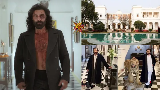 It's Not A Set! Ranbir Kapoor's 'Animal' Showcases Saif Ali Khan's Prestigious Pataudi Palace!