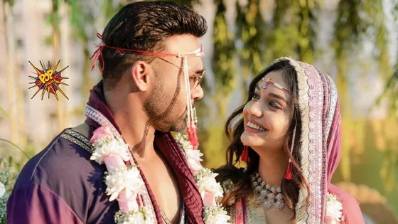 Divya Agarwal Ties the Knot with Apurva Padgaonkar in Traditional Marathi Wedding Ceremony; SEE PICS