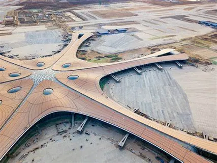 'World's Largest Airport Surpasses Mumbai's Size: A Closer Look at Beijing Daxing Airport'