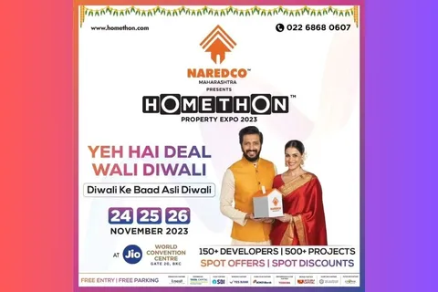 Riteish-Genelia as Brand Ambassadors to re-ignite the magic of NAREDCO Maharashtra’s HOMETHON Property Expo 2023