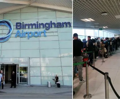 Chaos at Birmingham Airport: Security Breach on Flight Leads to Airport Closure and Disruptions in Railway Services