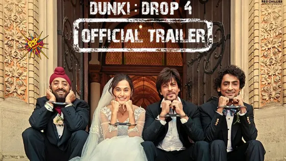 DUNKI Drop 4 OUT NOW: Rajkumar Hirani's Endearing World Unveiled With SRK & His ‘Char Ullu De Patthe’