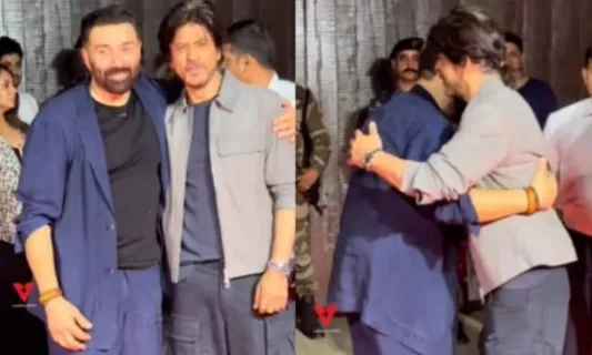 All That Glittered And Was Loved At The Gadar 2 Success Bash: From Viral SRK-Sunny Deol Hug To Sara-Kartik's Warm Hug On The Carpet!