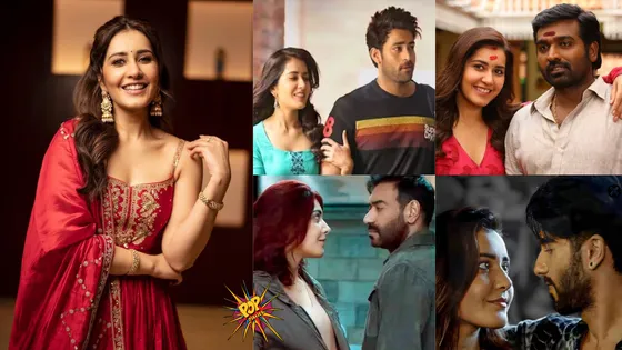 Raashii Khanna's Electrifying On-Screen Chemistry with Leading Actors Across Industries