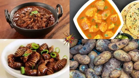 Unveiling 10 Quirky and Unusual Food Eaten Across India!