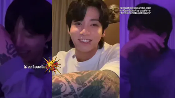 WATCH: Jeon Jungkook Gets Teary-Eyed While Listening To ARMYs Gift To BTS!
