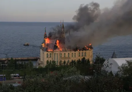 Russia's Attack on 'Harry Potter's Castle' in Odessa Trends