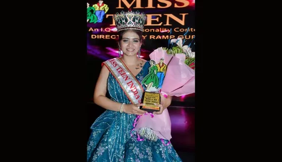 Maahee Sood and Aarab Sharma Crowned Winners of Alee Club Miss & Mr. Teen  India 2023 in Glittering Delhi Event