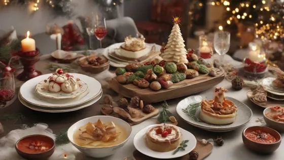These Are The Special Christmas Theme Dishes U Can Invite Friends Over For The Eve!