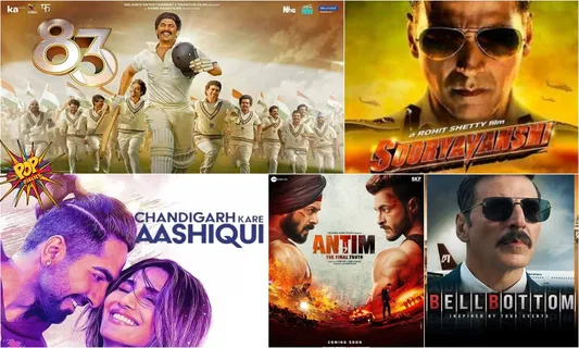 Overseas Box Office - Top 5 Bollywood Films Of 2021
