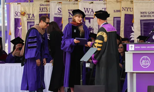 Taylor Swift Receives Honorary Doctorate Degree From New York University