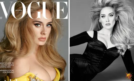 Adele Makes History by Covering Both US and British Vogue November Issue