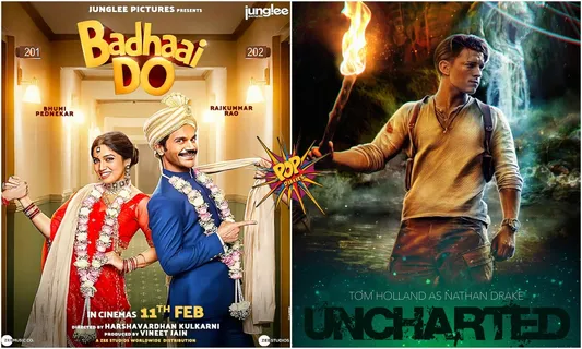 Wednesday Box Office : Badhaai Do Inches Towards 20 Crore, Uncharted Is Pretty Good