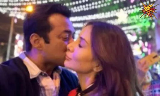 Sweet Kiss Of Kim Sharma and Leander Paes is Making everyone Go Crazy , Is It No 1 Romance :