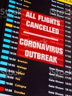 Shocking : 11000 Flights Cancelled In The World Due To Coronavirus , Know more: