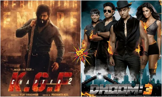 KGF 2 10th Day Box Office : Beats Aamir Khan's Dhoom 3 To Become The 10th Highest Grossing Film Of All Time