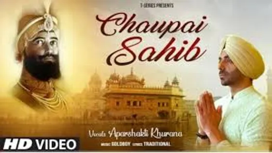 Aparshakti Khurana infuses new life into T-Series’ traditional single ‘Chaupai Sahib’!