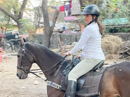 Richa Chadha learns horse riding for her next!