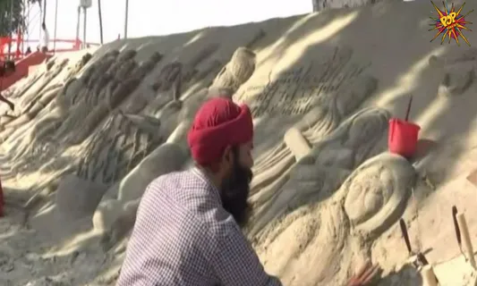 Ayodhya:- Sand Artist Reinvigorates series of Ramayan Read to Know more:-