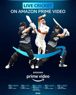 The Family man , Manoj Bajpayee welcomes New Zealand cricket to Amazon prime video, in true Srikant Tiwari style!