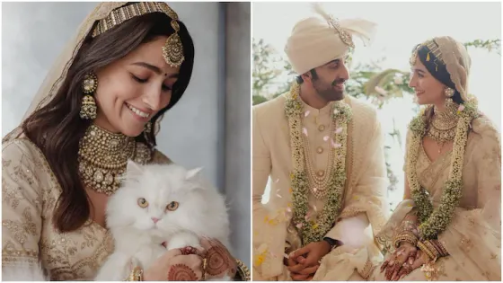 ‘Cat of Honour,’ Alia Bhatt Shares New Images from Wedding Day; Pictures Inside