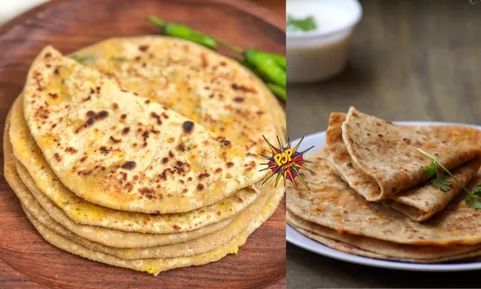 Hot paratha with butter; Eat healthy parathas in this season! Here are 6 tips for making perfect paratha; Have a look on it!