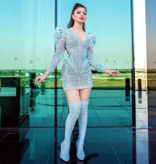 Urvashi Rautela’s diamond-studded bodycon dress worth 60 lakhs is making the fans drool at her hotness