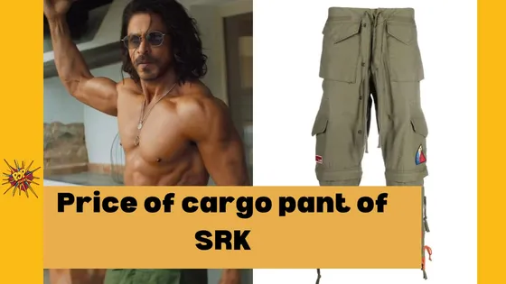 2 min read: Know The Price of Shah Rukh Khan's cargo pants from his shirtless look in Besharam Rang Pathaan