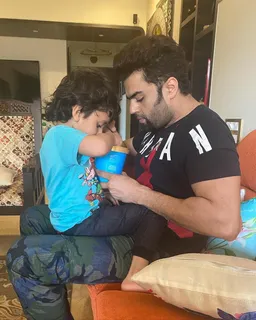 Maniesh Paul misses son Yuvann on his birthday, and wishes him "Jug Jugg Jeeyo”!