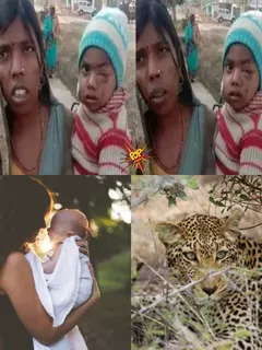 WOW Mother Fights With a Leopard and Saves her Child , watch below: