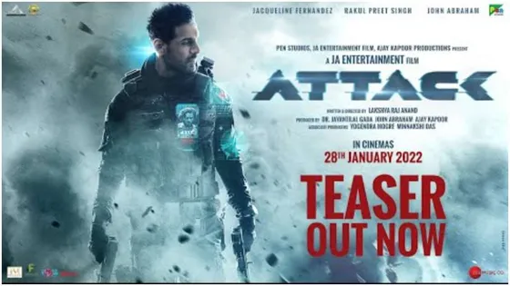 Attack Teaser Out - John Abraham Nails As Super Soldier Saving The World