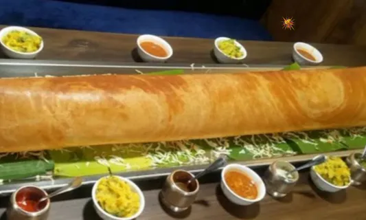 This Food Challenge Will Make Your Head Spin With 10-foot-long Dosa
