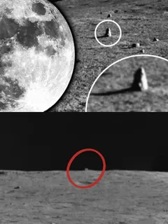 Are these Signs of Aliens :Chinese Rover Spots , Cube Shaped "Mystery House " on Moon , know more :
