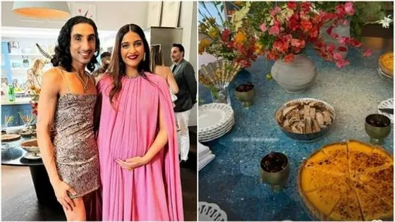 Mom-to-be Sonam Kapoor Is A Glam Diva At Her Chic-est Baby Shower Filled With Goodies And Cute Food!