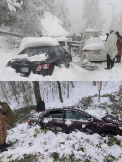 Shocking : 23 People Died In Pakistan's Picturesque Murree Because of Heavy Snowstorm