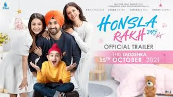 DILJIT DOSANJH STARRER, HONSLA RAKH, THE NO 1 PUNJABI FILM OF THE YEAR, DIGITAL PREMIERE ON AMAZON PRIME VIDEO !