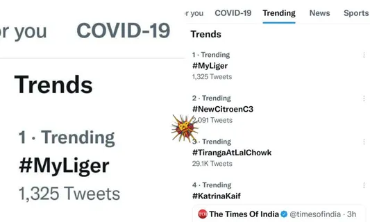 Vijay Deverakonda fever still on a high since trailer drop, fans trend #MyLiger on social media platform today!