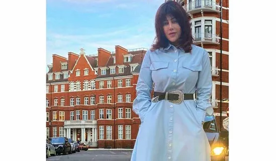 Wardha Khan Nadiadwala enjoying Autumn in London !