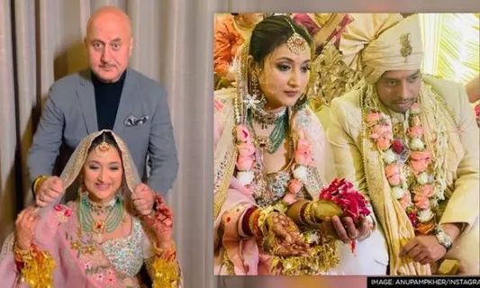 Hilarious : Anupam Kher wonderfully Danced at Neice Wedding , Shares Emotional Note About her moving to Delhi :