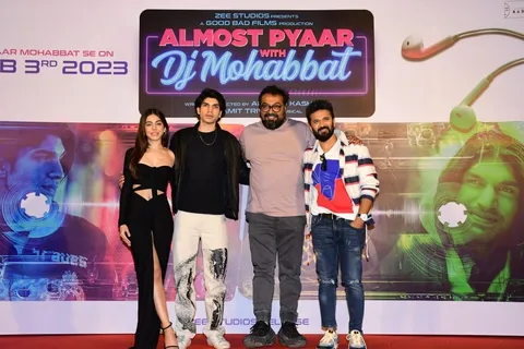 Anurag Kashyap‘s Almost Pyaar with DJ Mohabbat gets a grand trailer launch