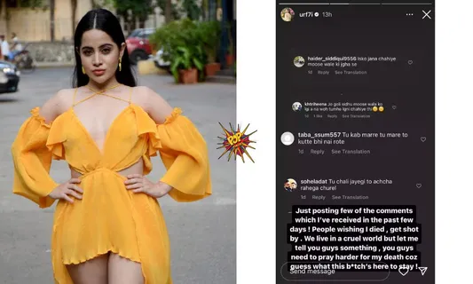 Urfi Javed Gets Brutally Trolled However, She Gives It Back In Her Way; Says, "This B***ch's Here To Stay!"