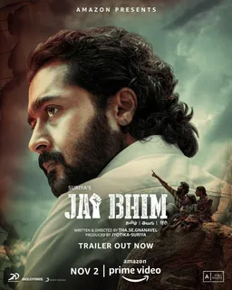 Prime Video Launches the Much-Awaited Trailer of Suriya Starrer Jai Bhim